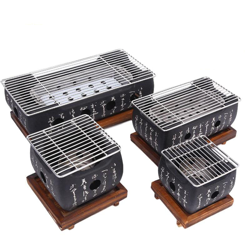 Frendorf | BBQ Grill Holzkohlegrill Grills Indoor Outdoor BBQ Grill Pfanne Herd