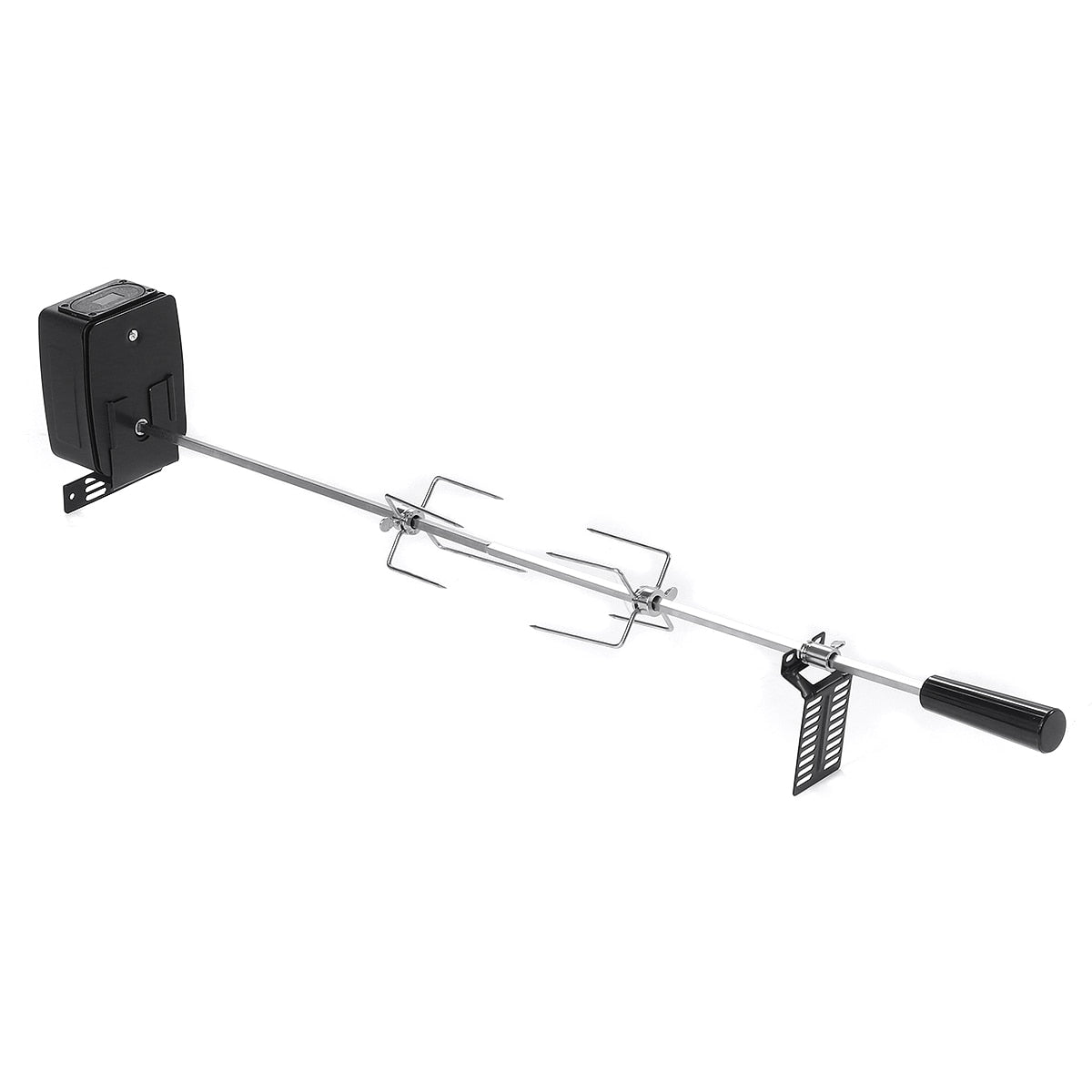 Frendorf | BBQ Grill Motor Fleischgabeln Set Automatischer Spießstab Drehspieß Kit