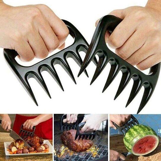 Frendorf | 2-teilige Set: BBQ Fleischkrallen Fleischzerkleinerer