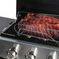 Frendorf | BBQ Rippchen Rack für Grill l Barbecue Korb Regale BBQ Zubehör