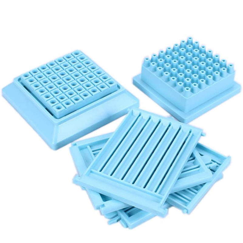 Frendorf | BBQ Spieß Fleischhersteller Fleischspießwerkzeug 49 Löcher BBQ Box BBQ Spieß Box