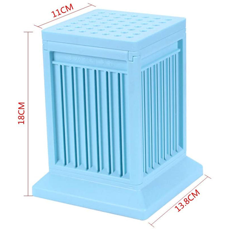 Frendorf | BBQ Spieß Fleischhersteller Fleischspießwerkzeug 49 Löcher BBQ Box BBQ Spieß Box