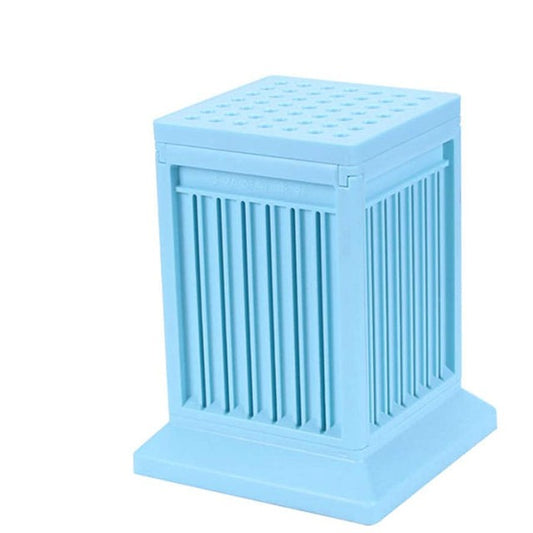 Frendorf | BBQ Spieß Fleischhersteller Fleischspießwerkzeug 49 Löcher BBQ Box BBQ Spieß Box