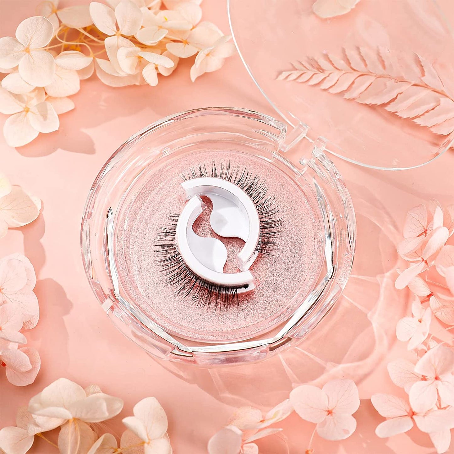 Frendorf | Wiederverwendbare selbstklebende Wimpern-Weich und bequem, nicht schädlich für Wimpern!