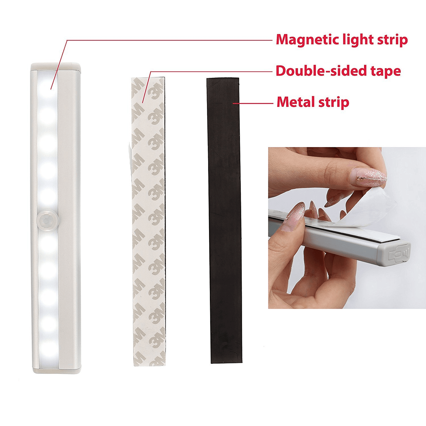 Frendorf | LED Schrankleuchten mit Bewegungsmelder