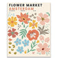Blossom Flower Market Leinwandposter