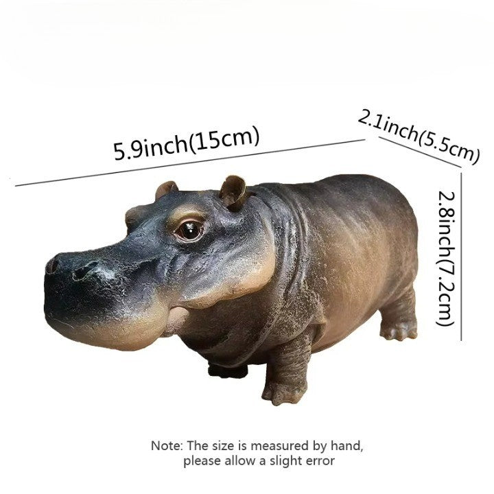 Frendorf | Mini Hippo Dekorative Fischtank Luftblubber