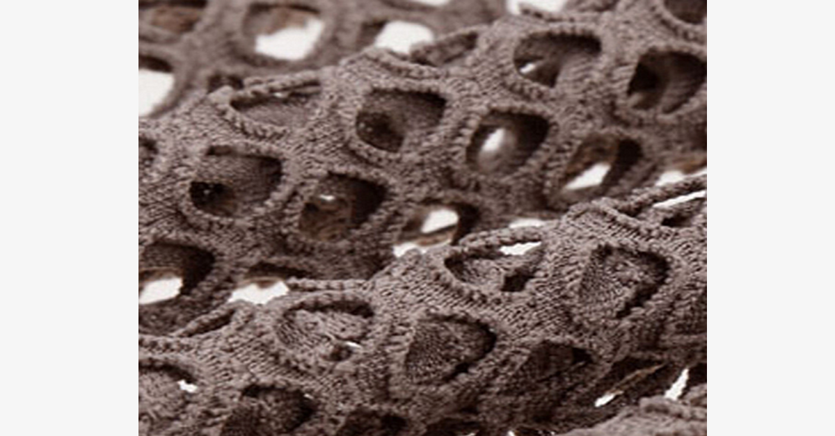 Frendorf | Bohemian Hollow Out Mesh Maxirock