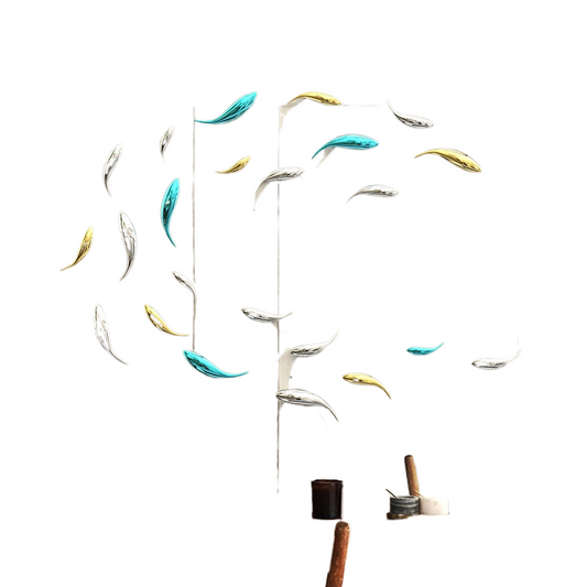 Gästewanddekoration Pendant Wanddeko Wandkreativität Schlafzimmer Raumanordnung Restaurant Wanddekoration Fisch