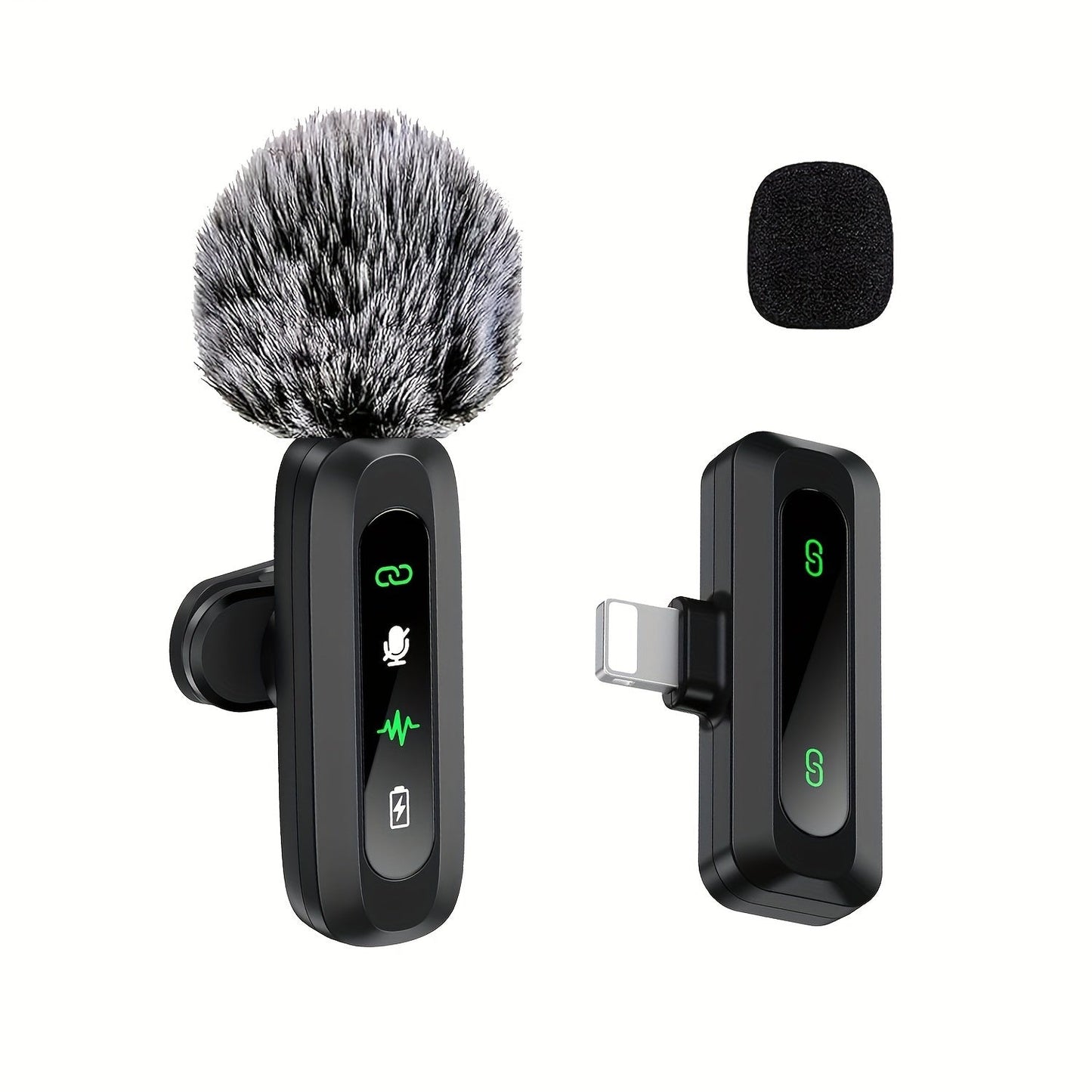 Frendorf | SoundClip Wireless Lavalier Mikrofon - Für Smartphones und Tablets