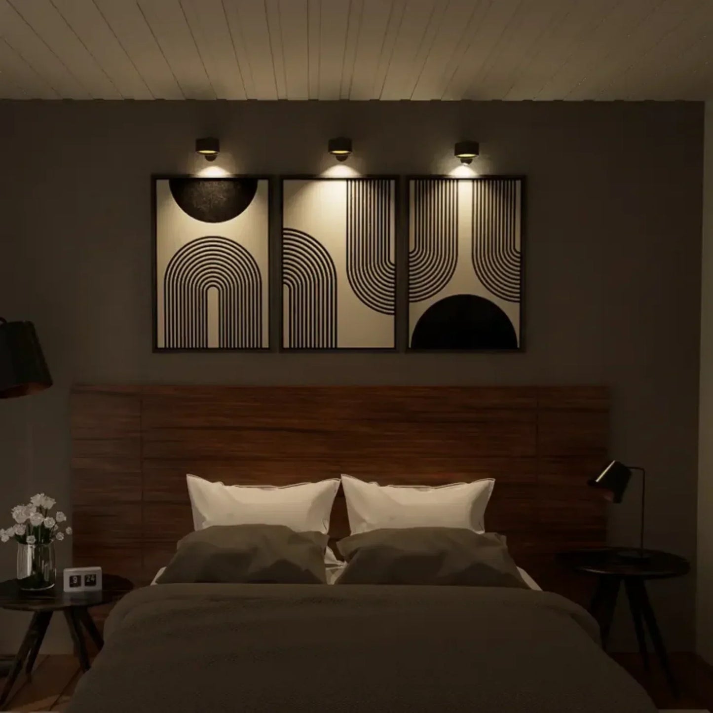 Frendorf | Drahtlose Aufladbare Wandlampe - LumoFlex