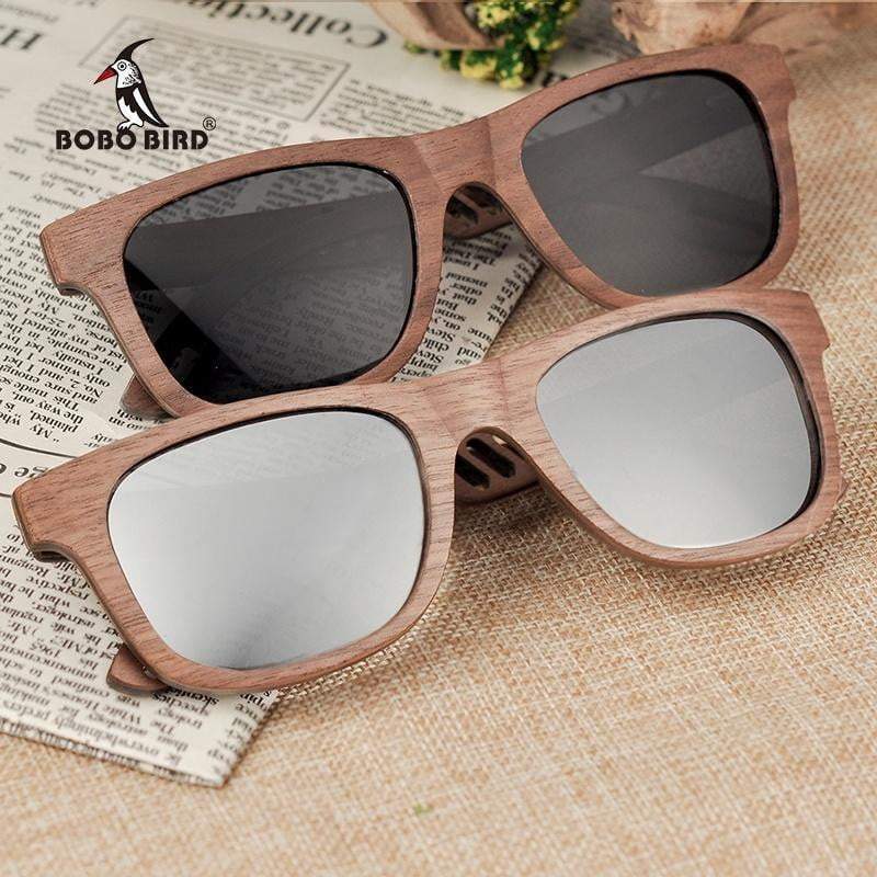 Frendorf | BOBO BIRD Vintage Holzhaltbare Polarisierte Sonnenbrille