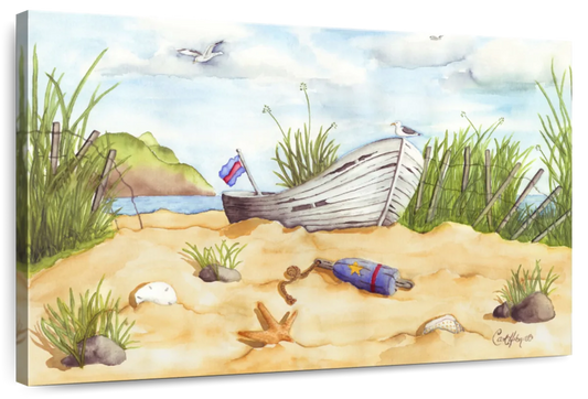 Frendorf | Die Strand-Schätze Wandkunst