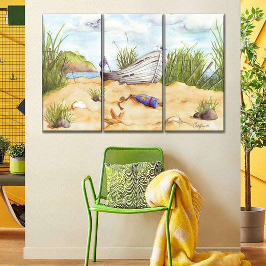 Frendorf | Die Strand-Schätze Wandkunst