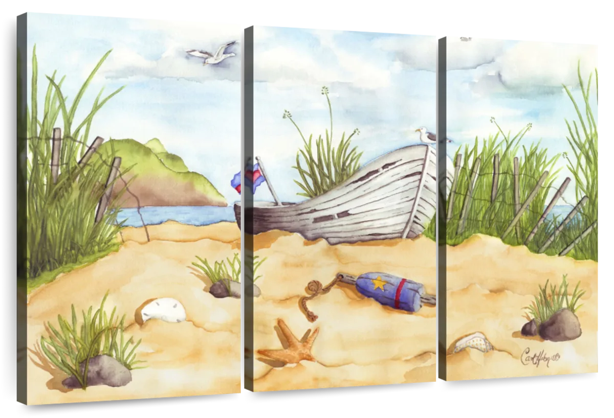 Frendorf | Die Strand-Schätze Wandkunst