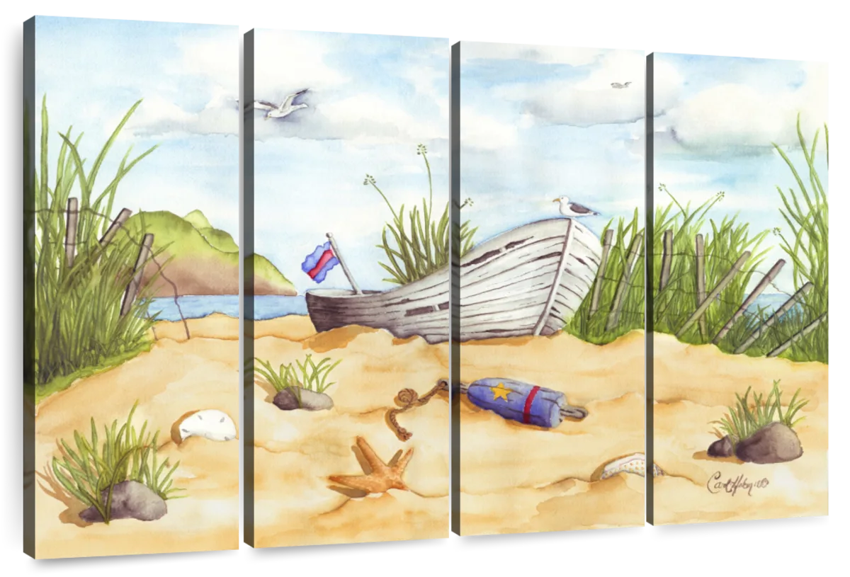 Frendorf | Die Strand-Schätze Wandkunst