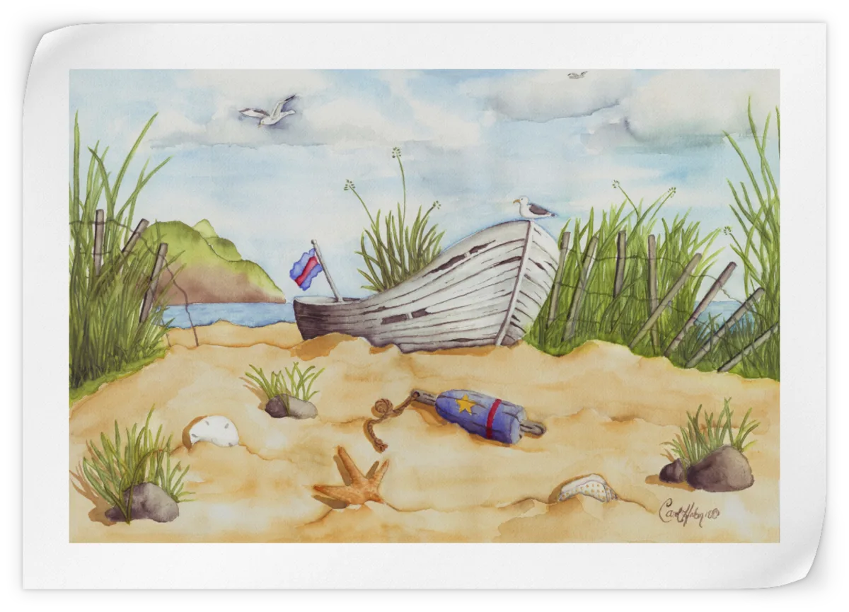 Frendorf | Die Strand-Schätze Wandkunst