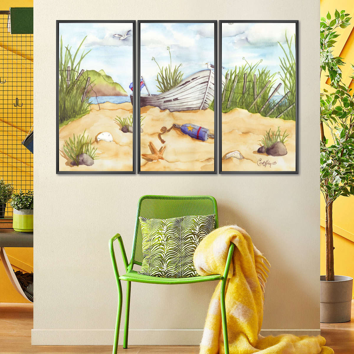 Frendorf | Die Strand-Schätze Wandkunst