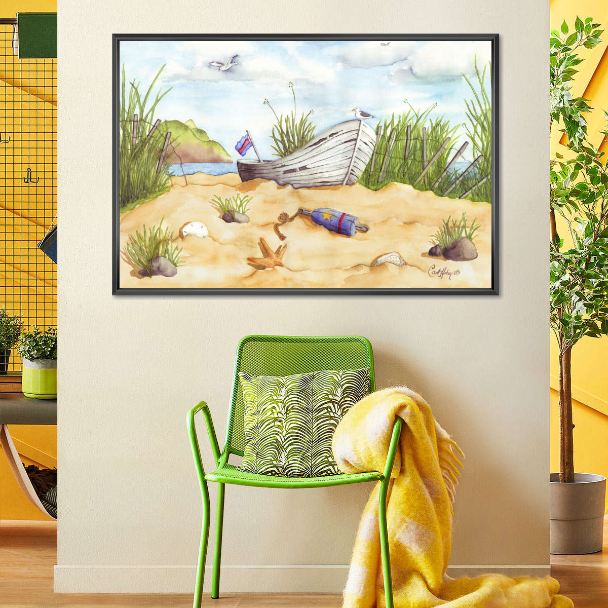 Frendorf | Die Strand-Schätze Wandkunst