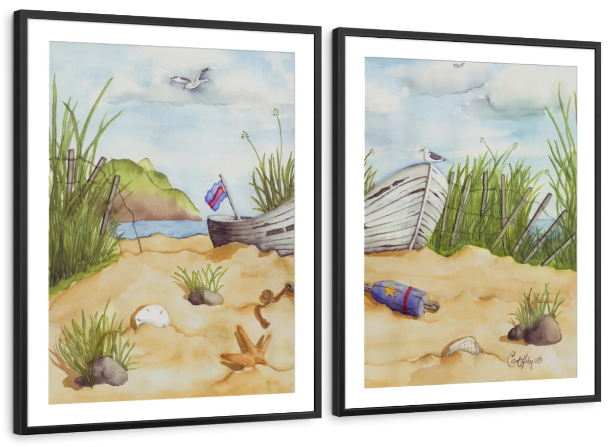 Frendorf | Die Strand-Schätze Wandkunst