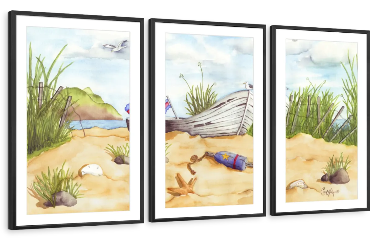 Frendorf | Die Strand-Schätze Wandkunst
