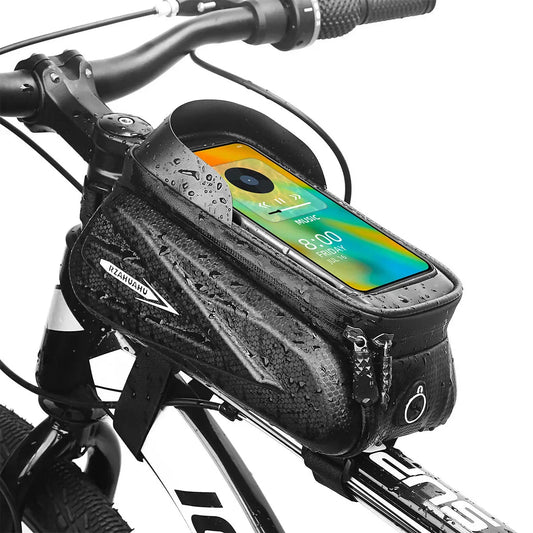 Frendorf | BikeGear PRO – Wasserdichte Fahrradtasche mit Touchscreen & Kopfhörerausgang
