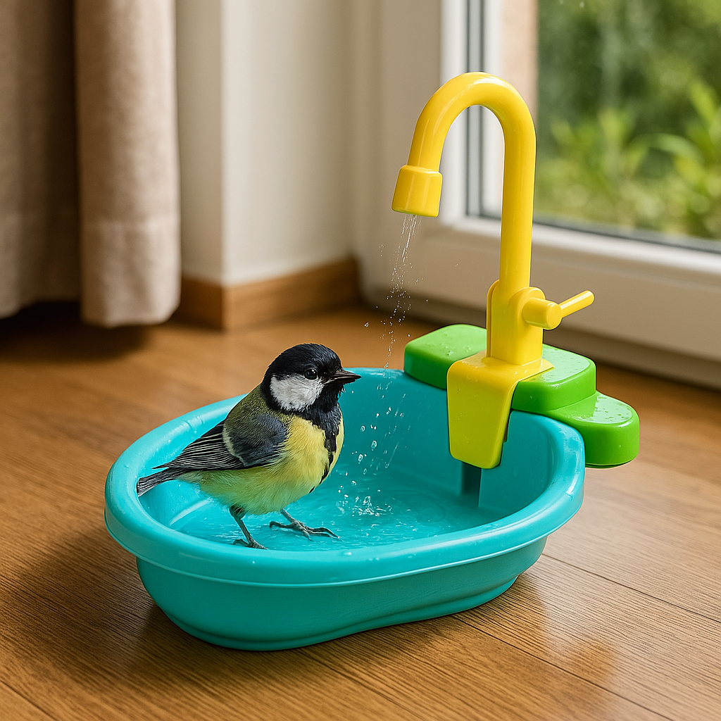 Frendorf | Automatische fließende Wasser Vogelbad Brunnen