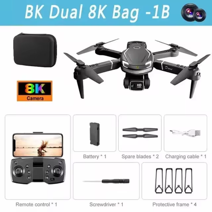 Frendorf | Mini V88 Drone 8K mit GPS und HD Kamera - Professionelle Luftfotografie Drone