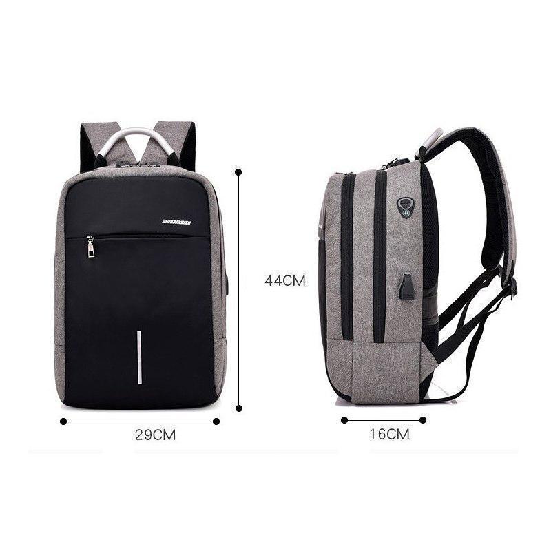 Frendorf | 3-Pin-Sperre Anti-Diebstahl USB Rucksack