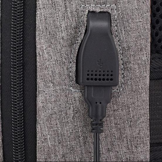 Frendorf | 3-Pin-Sperre Anti-Diebstahl USB Rucksack