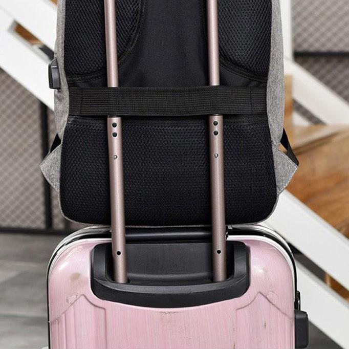 Frendorf | 3-Pin-Sperre Anti-Diebstahl USB Rucksack