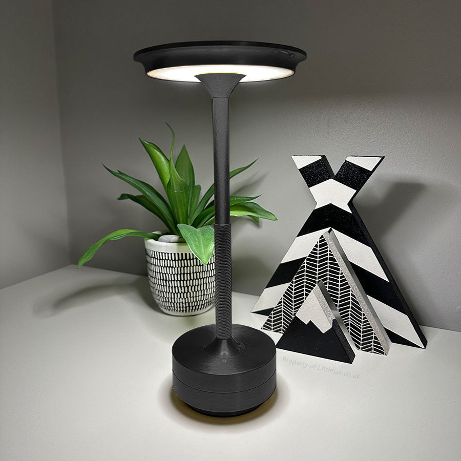 Kabellose moderne Aura-Tischlampe