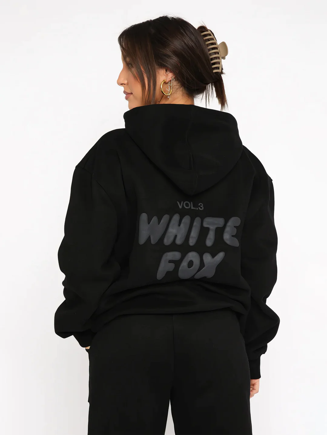 Frendorf | White Fox Hoodie Set