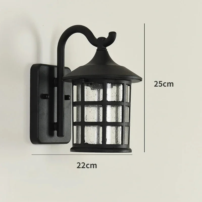 Frendorf | BalconyBright |  Wasserdichte Retro-Wandleuchte für draußen