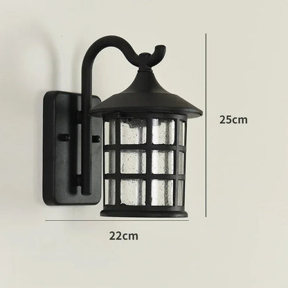Frendorf | BalconyBright |  Wasserdichte Retro-Wandleuchte für draußen