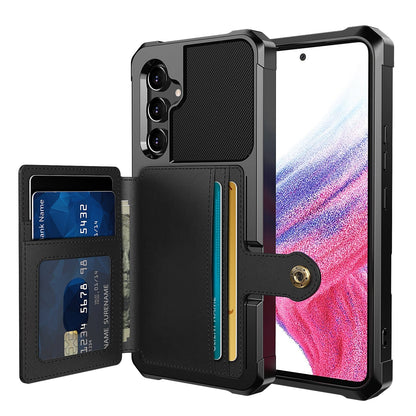 Frendorf | Magnetische Leder Geldbörse Hülle für Samsung Galaxy A