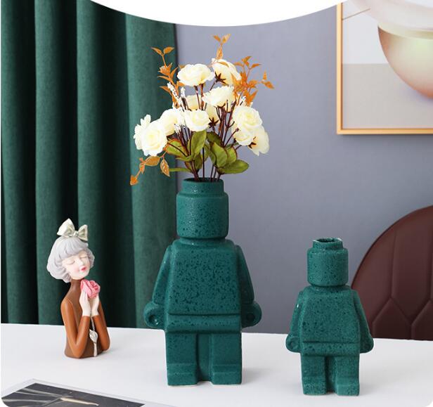 Frendorf | RoboBloom Moderne Robot Blumentöpfe – Einzigartige Dekoration für Ihr Zuhause