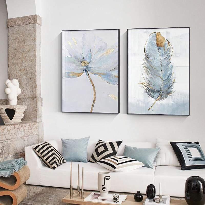 Frendorf | CanvasBloom Hochwertige Kunst-Leinwand | Moderne Wanddekoration | Inspiration für Zuhause