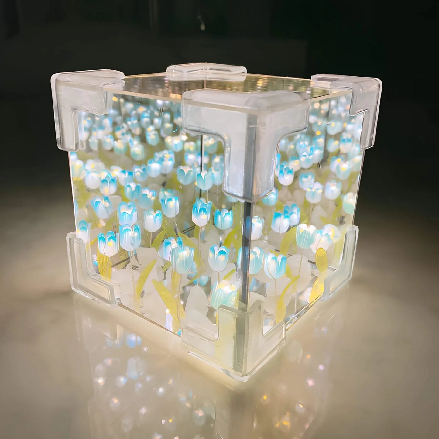 Box - LED Blumenlampe