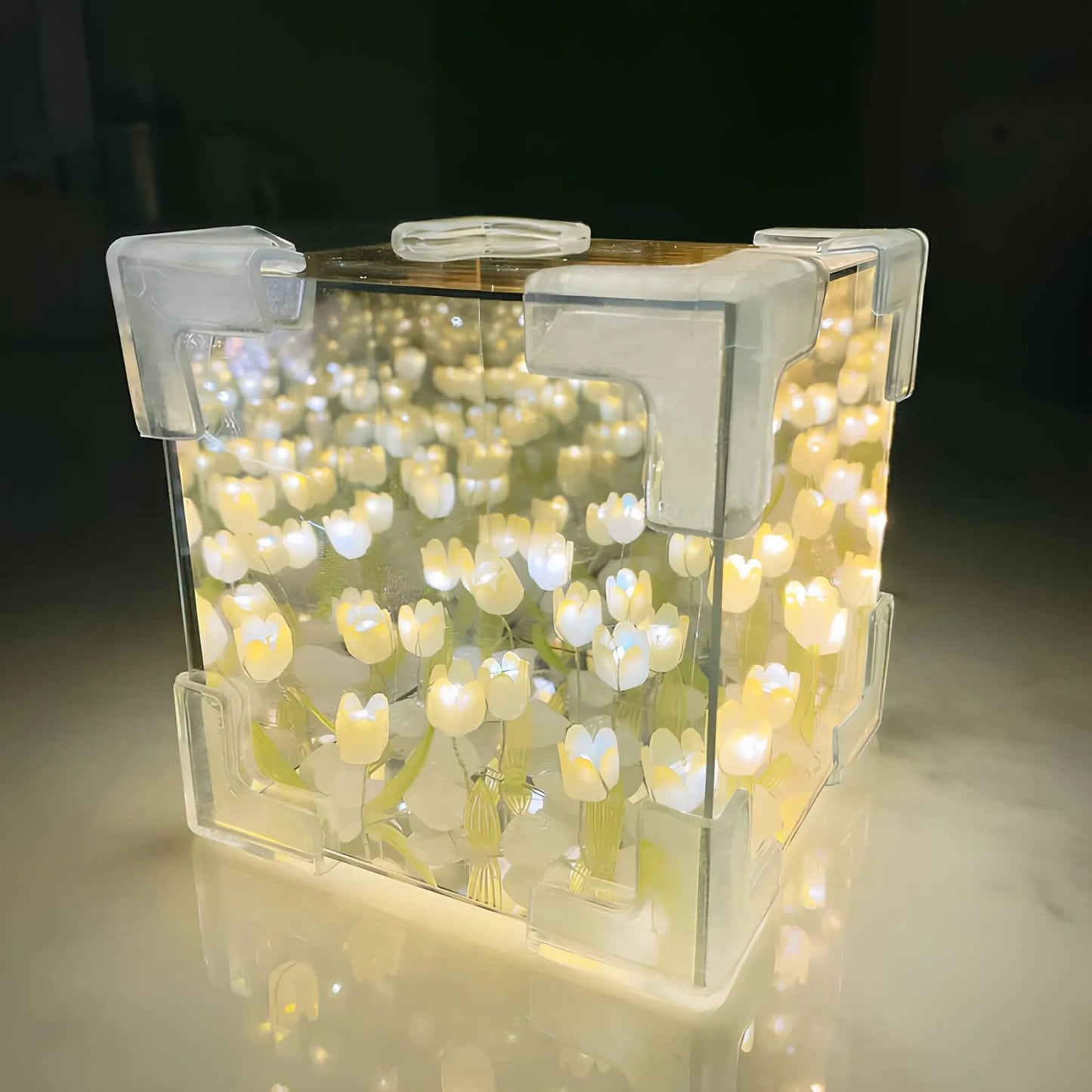Box - LED Blumenlampe