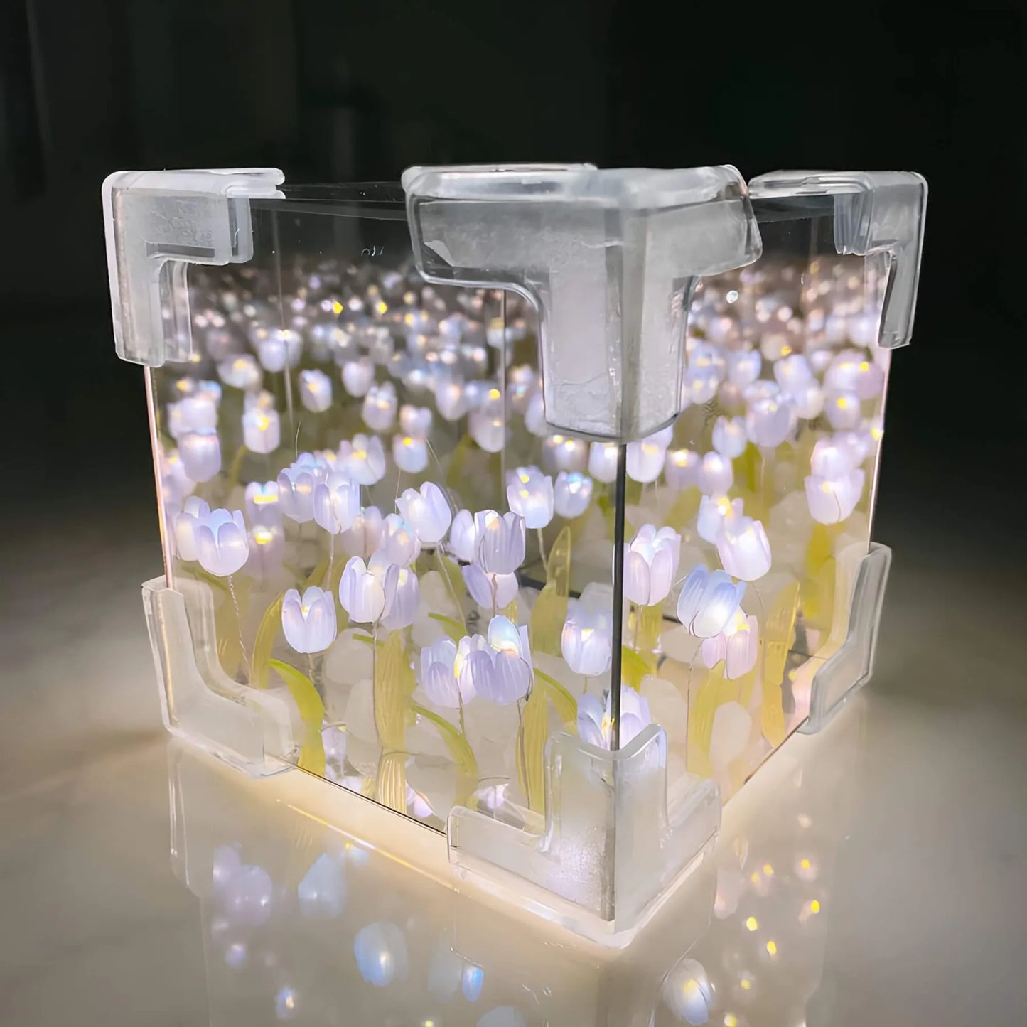 Box - LED Blumenlampe