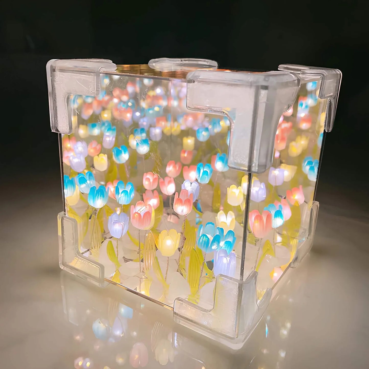 Box - LED Blumenlampe