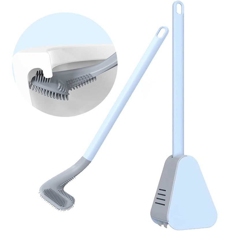 Langer Griff Flexible Silikon Golf WC-Bürste