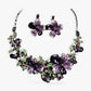 Frendorf | Brautschmuck-Set mit Emaille-Blumen – Fleur