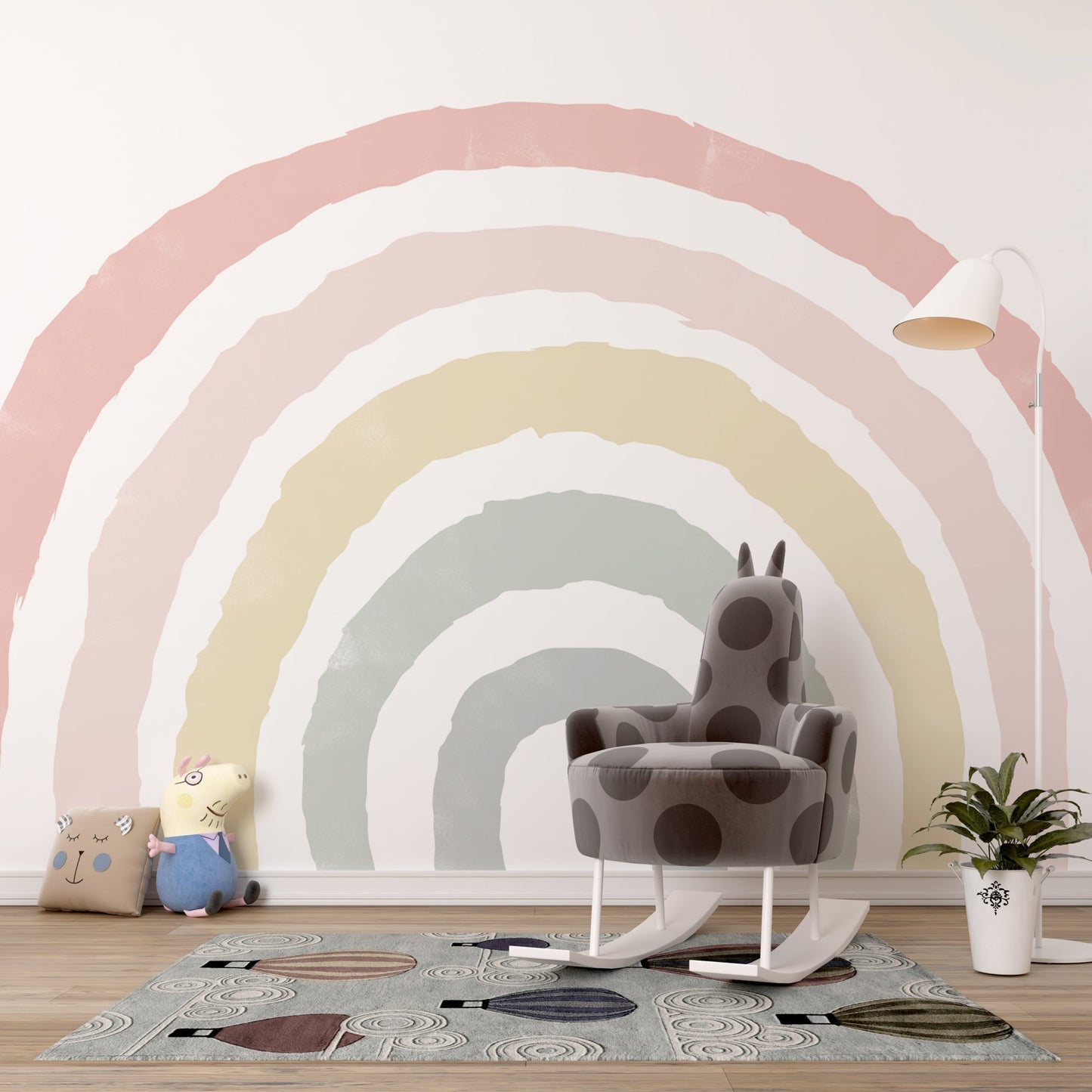 Boho Regenbogen Tapete Wandbild: Verwandeln Sie Ihren Raum