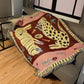 Boho Stil Strickdecke
