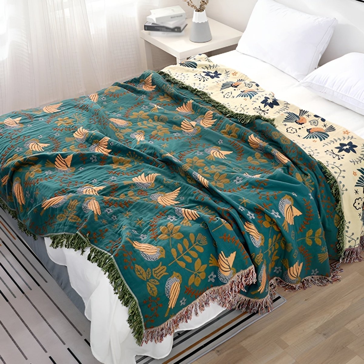 Frendorf | Entdecke die Bohodecke, Ideal für Jede Saison mit Liebe