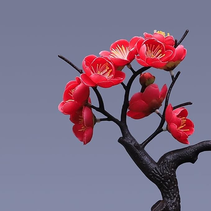 Zen Blossom Wasser Vase - Beruhigende Bonsai Dekoration mit Springbrunnen