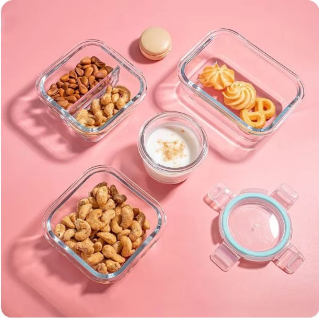 Frendorf | Borosilikatglas Lunchbox - GlassGuard Bento