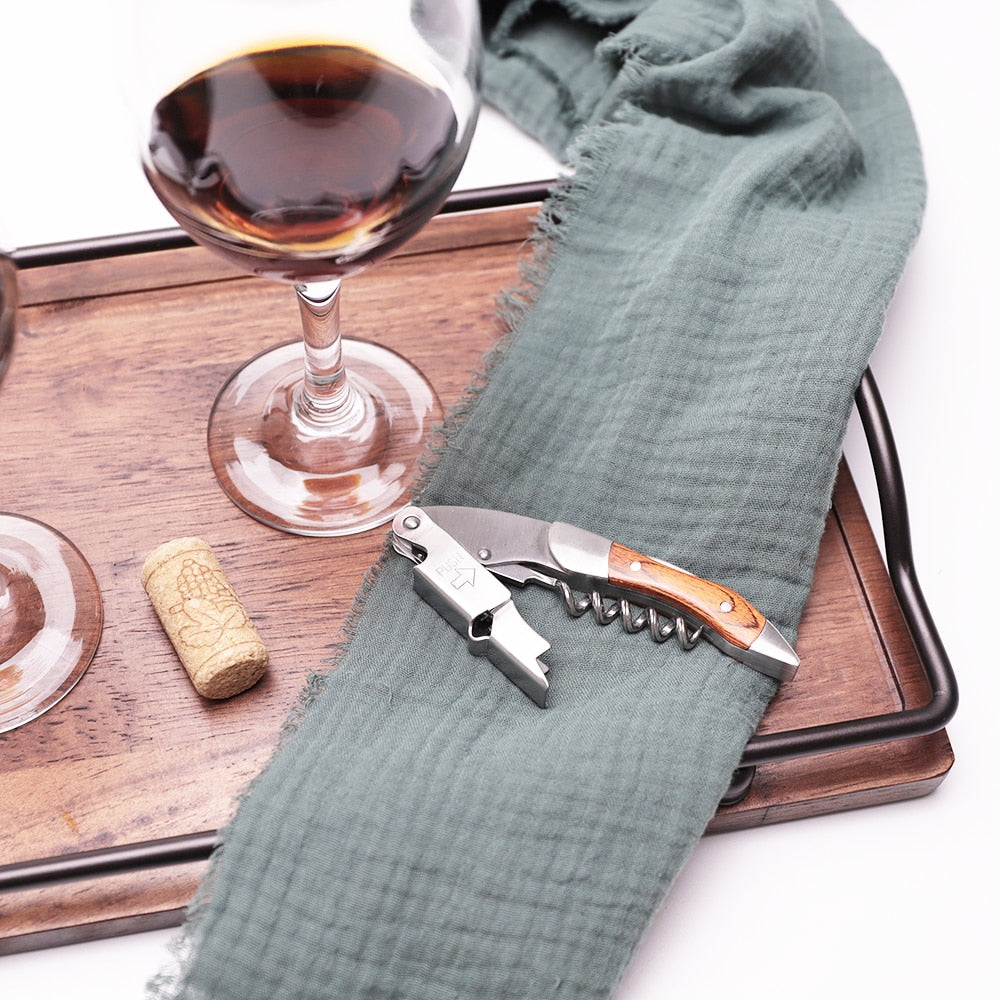Flaschenöffner und Folienabschneider Geschenk für Weinliebhaber Wein Korkenzieher